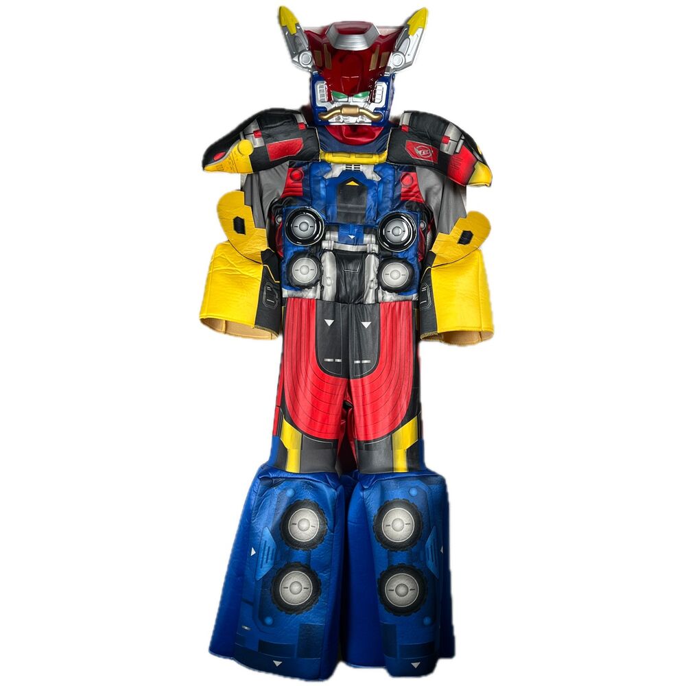 Power Rangers Beast Morphers Beast-X Megazord Sz Boys M (8-10) Costume with Mask